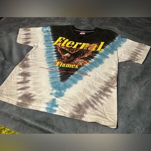 Civil Regime Eternal Flames Tie-Dye T-Shirt